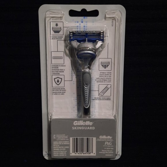 🟣 $ 6.00 Gillette SkinGuard Razor + 1 Blade Refill for Men with Sensitive Skin - Picture 3 of 4